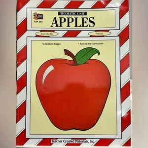 Thematic Units Apples Theme Primary Elementary Education Back To School (1990)
